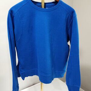 GILLZ COTTON POLYESTER ROYAL BLUE LONG SLEEV SWEATSHIRT MEN SIZE L